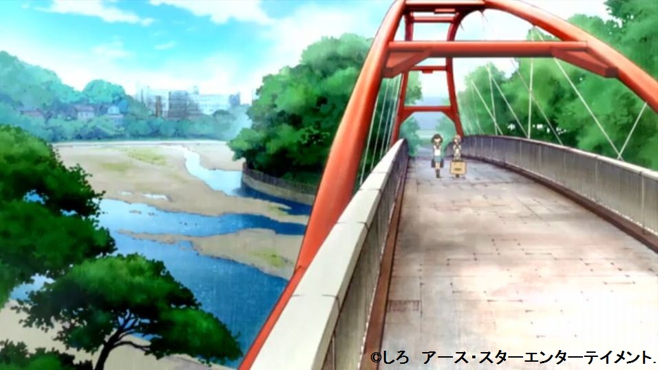 ヤマノススメ」舞台探訪準備007飯能市割岩橋と飯能河原登場(第07話)_e0304702_22291843.jpg