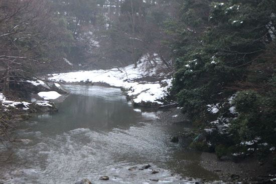 雪に閉ざされる由良川源流_e0048413_20152132.jpg