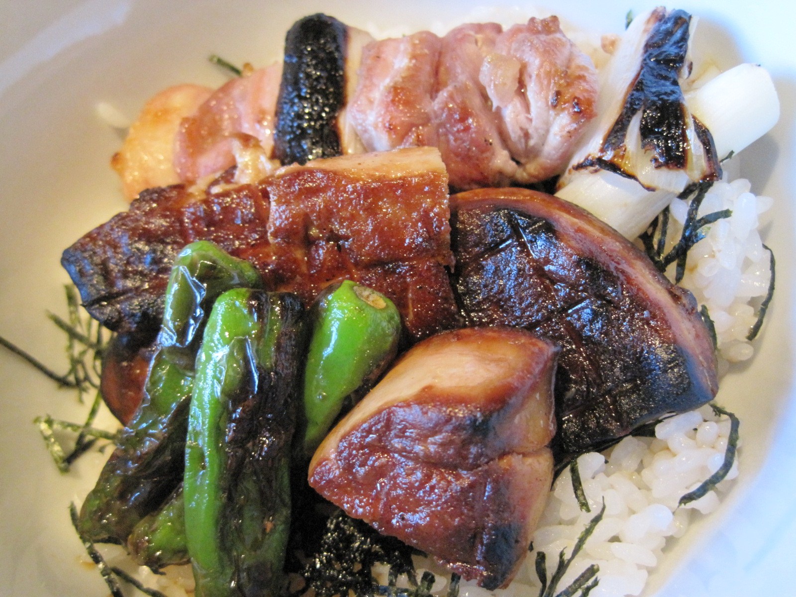 炭火焼鳥・こみやま 『フォアグラ丼』 @旧軽井沢_f0236260_2127733.jpg