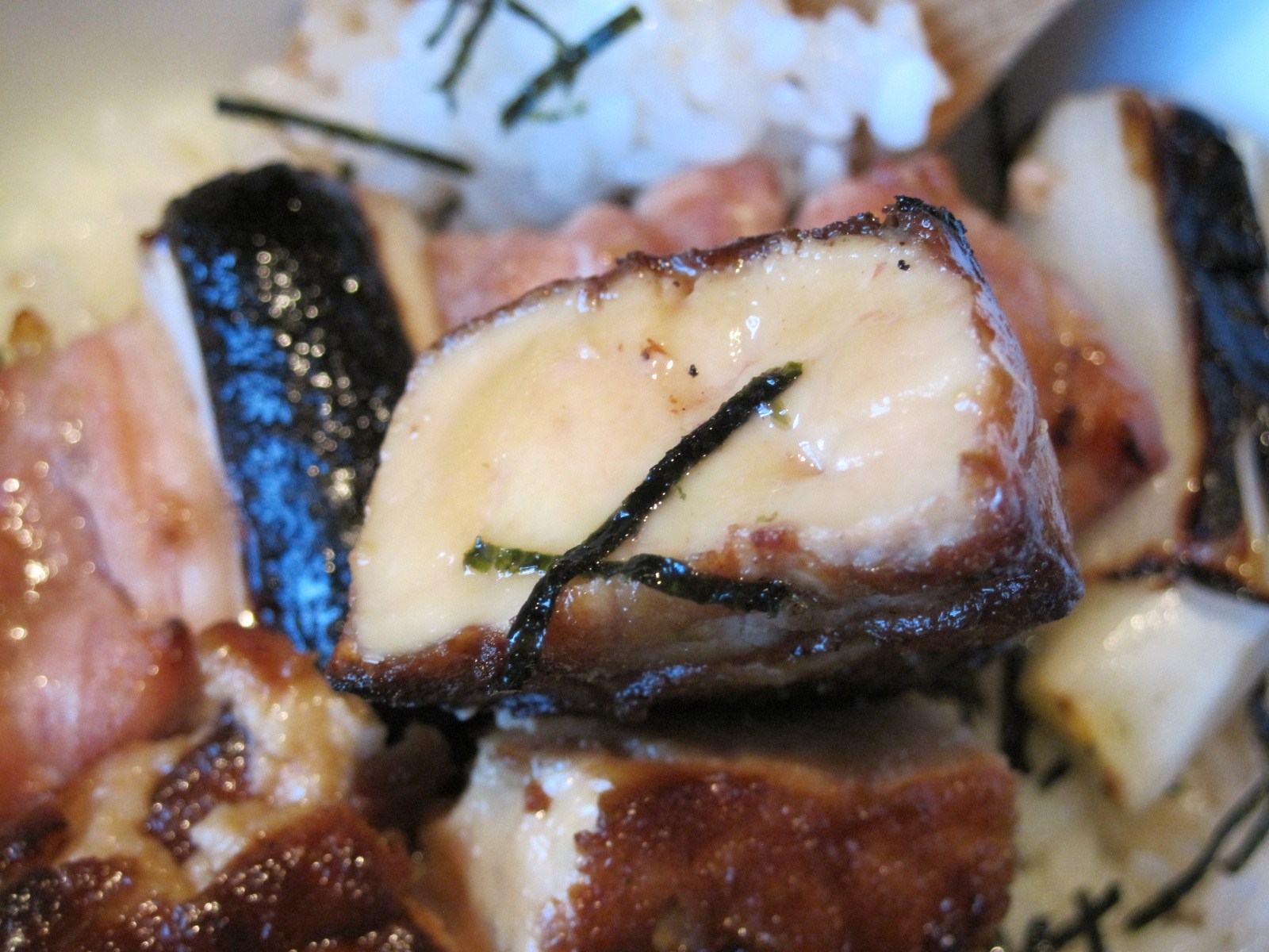 炭火焼鳥・こみやま 『フォアグラ丼』 @旧軽井沢_f0236260_21471277.jpg