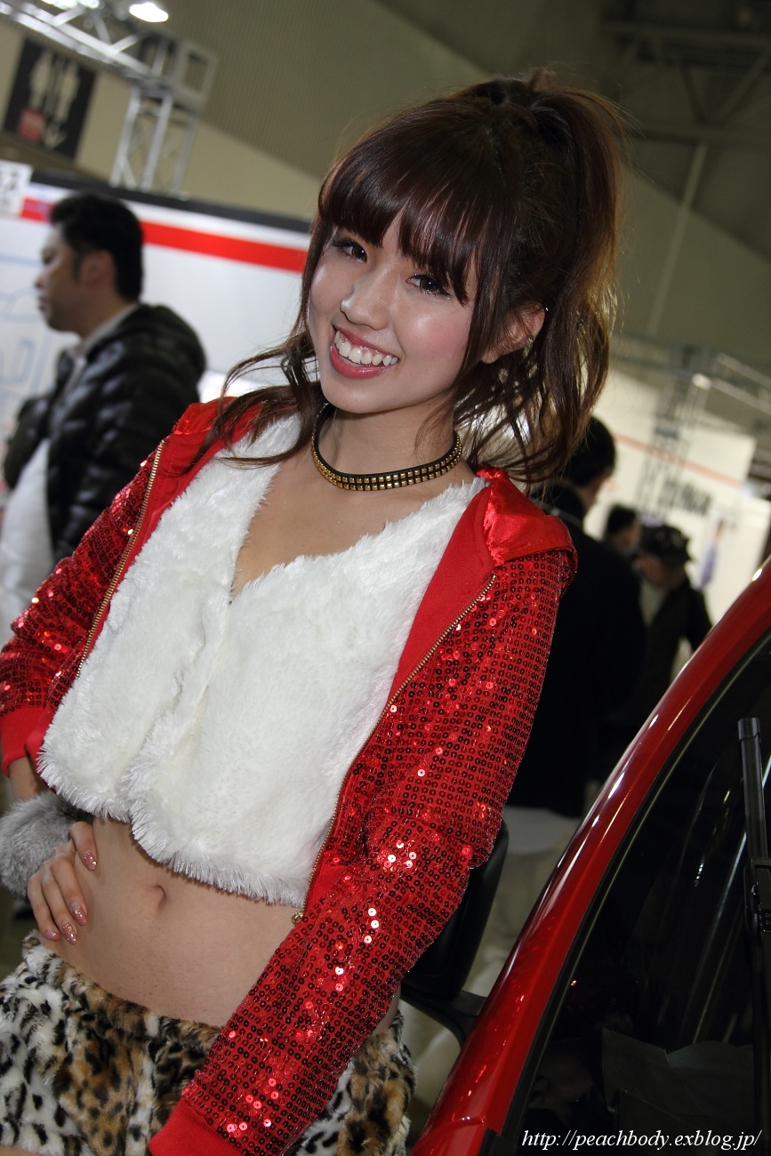 山崎みなみ さん（BEST CAR ブース）_c0215885_22531920.jpg