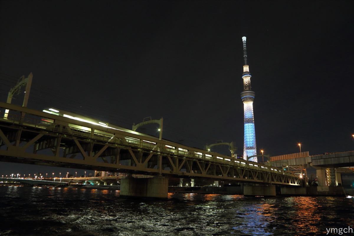 東京スカイツリー夜景「吾妻橋」_f0157812_2110064.jpg