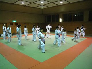 土曜日空手 新しい仲間!_c0118332_22353182.jpg