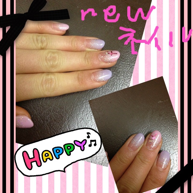ファンダジーなネイル☆彡_a0258349_12412692.jpg
