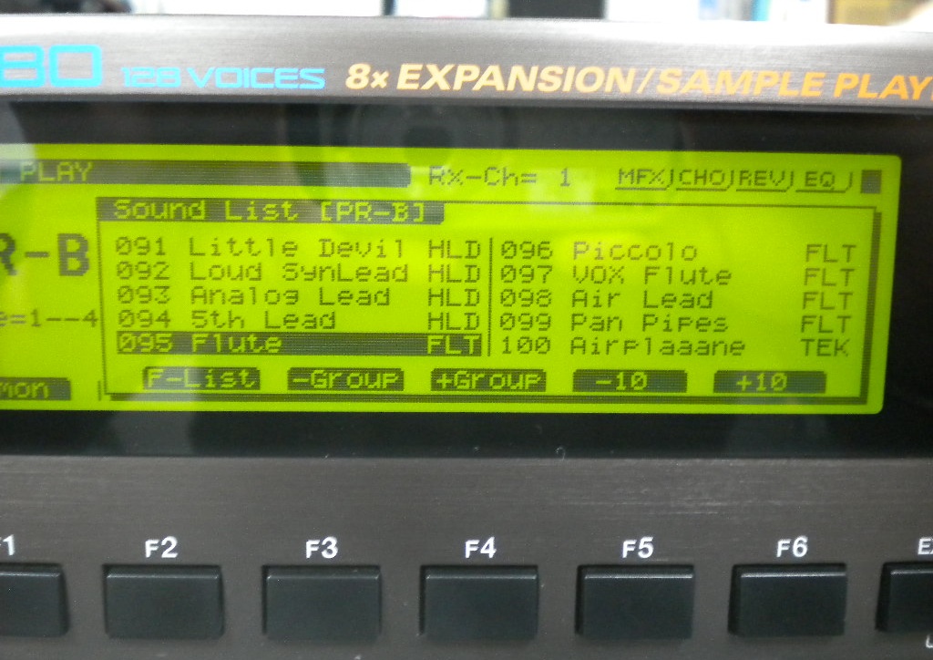 Roland XV-5080試奏記 : 風流音色まねゑもん Roland XV-5080試奏記 : 風流音色まねゑもん