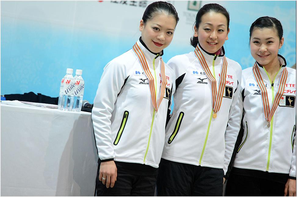 浅田真央選手、会心のトリプルアクセル －2013年四大陸選手権