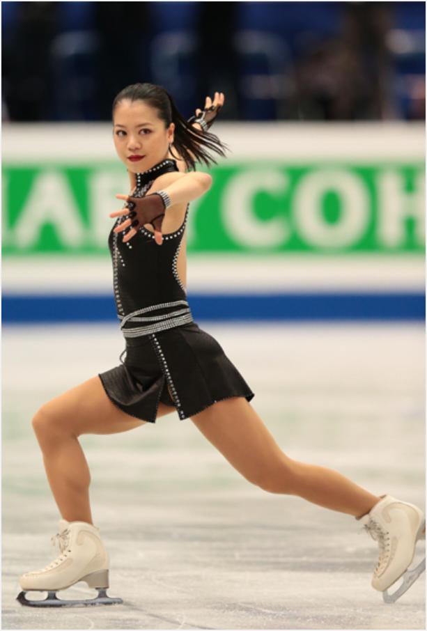 浅田真央選手、会心のトリプルアクセル －2013年四大陸選手権・女子SP_b0038294_19403727.jpg