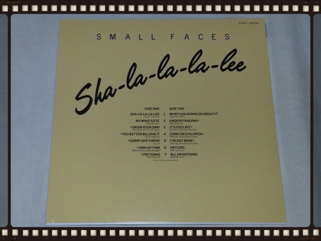 SMALL FACES / FROM THE BEGINNING (紙ジャケ)_b0042308_2233611.jpg