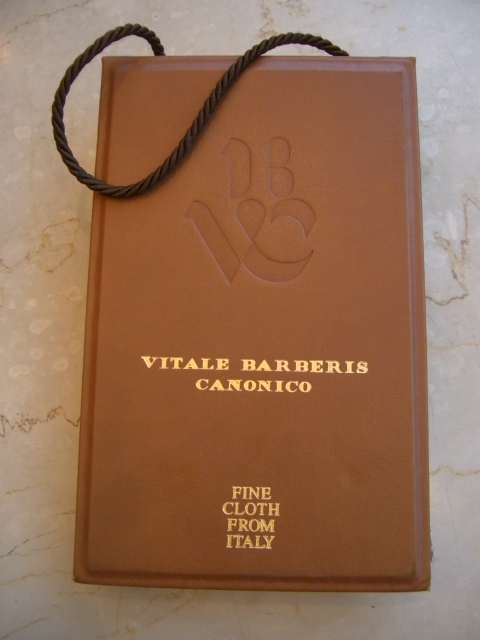 Ermenegildo Zegna&CANONICOの2013春夏バンチ_c0168223_15565221.jpg