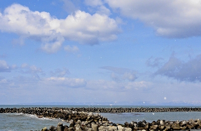 2013年2月17日（日）佐渡島が見えるところで_d0111439_220467.jpg