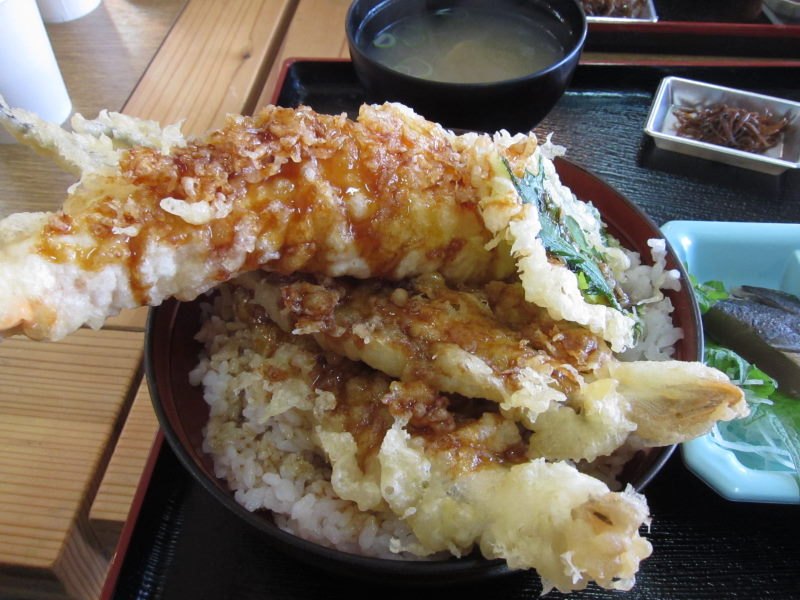 どんぶりからあふれんばかりの海鮮丼に舌鼓-やることなすこと最高クオリティ！日生牡蠣おこサイクリング②_e0138081_835440.jpg