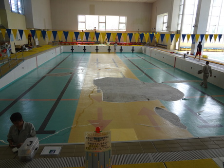 藤沢石名坂温水プール ほぼ完成 防水 改修工事店の社長ブログ 藤沢石名坂温水プール ほぼ完成 防水 改修工事店の社長ブログ