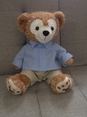 ダッフィーのお洋服 ワイシャツ作成中 その２ ぐうたら主婦のおうちでいろいろ日記