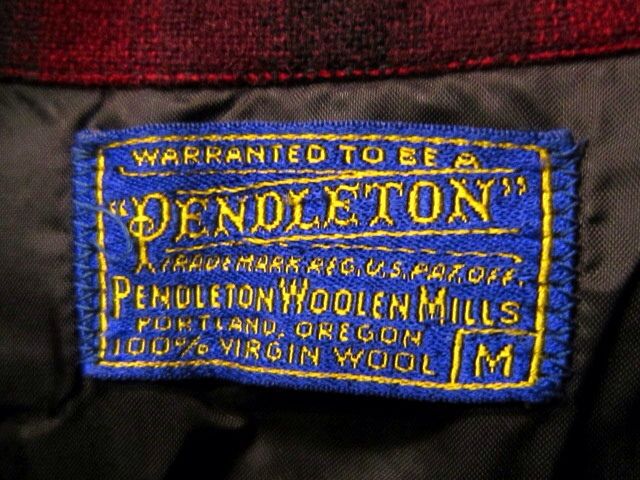 「 VINTAGE PENDLETON ×３ 」_c0078333_20412821.jpg