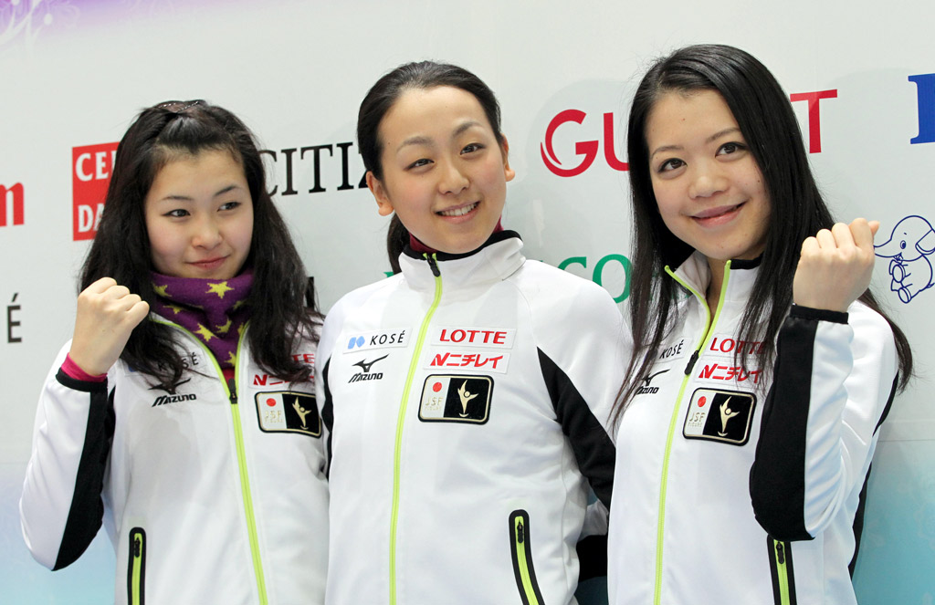 浅田真央選手、会心のトリプルアクセル －2013年四大陸選手権・女子SP