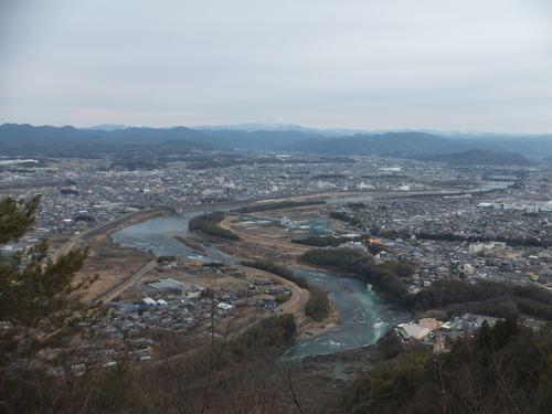 継鹿尾山へ～鳩吹山からプチ縦走～１_a0271502_14411671.jpg