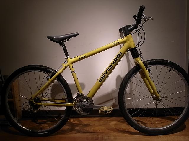 cannondale F500 : 朴念仁の艱苦 cannondale F500 : 朴念仁の艱苦