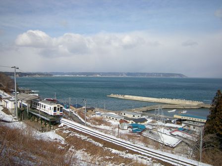 ~こんな駅から汽車に乗ってみたい~三陸鉄道・堀内駅_b0206037_0105430.jpg