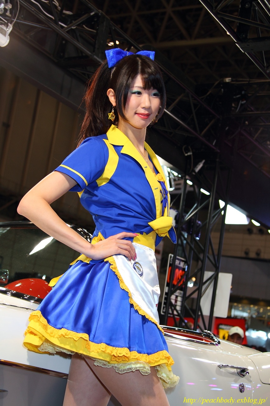 宇佐美あおい さん 日本グッドイヤー株式会社 ブース Peach Body 宇佐美あおい さん 日本グッドイヤー株式会社 ブース Peach Body
