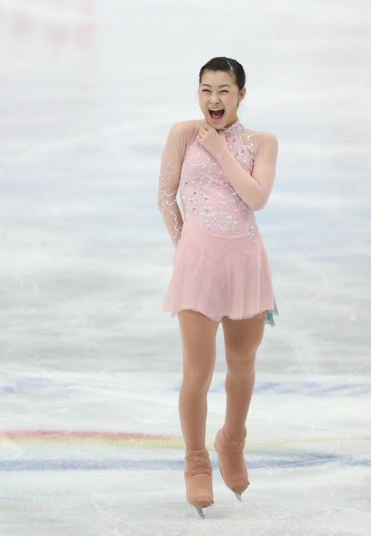 浅田真央選手、会心のトリプルアクセル －2013年四大陸選手権