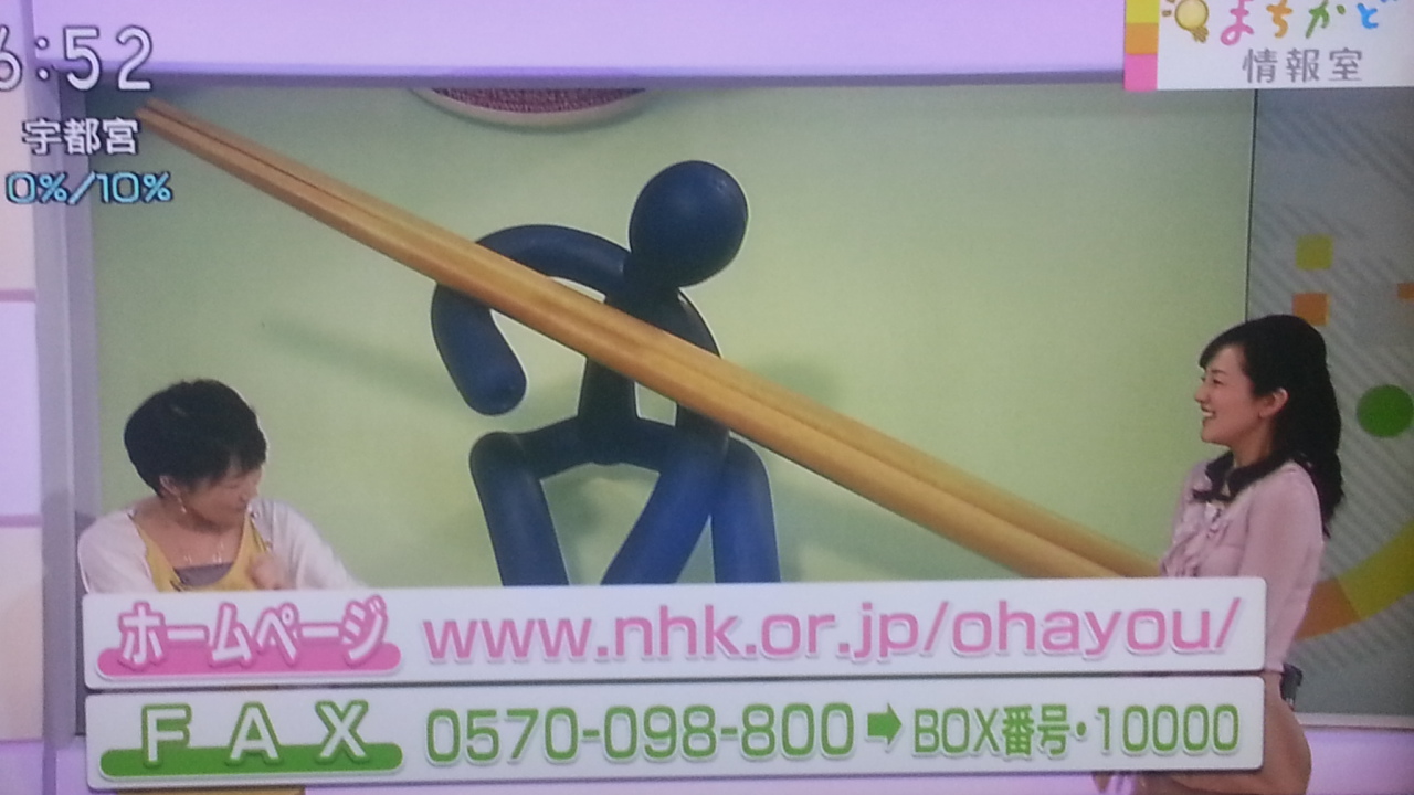 突っ込みの鈴木アナ? NHKおはよう日本 まちかど情報室_b0042308_0593613.jpg