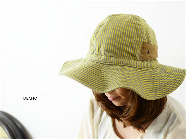 DECHO　summer sans fablic \" HUNTER HAT S.LONG \" STRIPE_f0051306_1456759.jpg