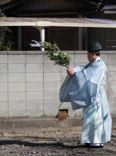 「(仮)稲毛の二世帯住宅」の地鎮祭とその準備_f0170331_17571113.jpg