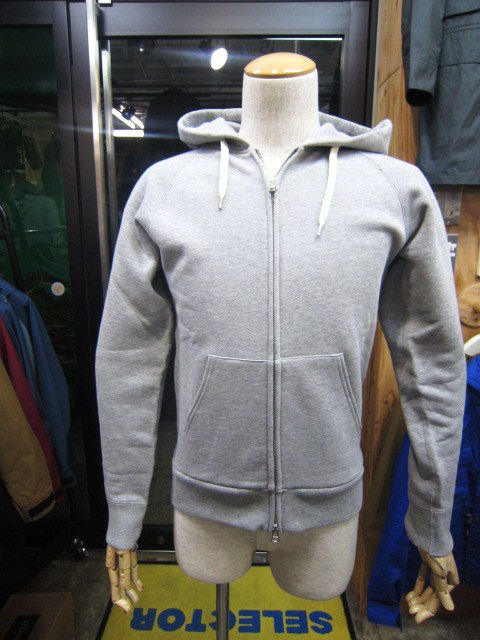 Traditional Weather Wear ・・・ 杢GRAY SOLID ZIP PARKA!★!_d0152280_15502528.jpg