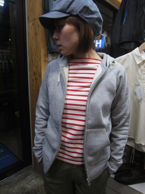 Traditional Weather Wear ・・・ 杢GRAY SOLID ZIP PARKA!★!_d0152280_15533315.jpg