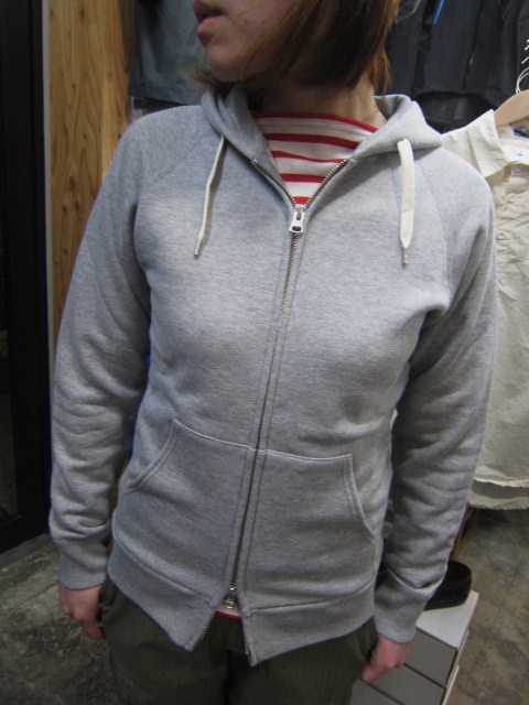 Traditional Weather Wear ・・・ 杢GRAY SOLID ZIP PARKA!★!_d0152280_1555117.jpg