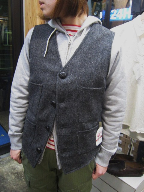 Traditional Weather Wear ・・・ 杢GRAY SOLID ZIP PARKA!★!_d0152280_15552498.jpg