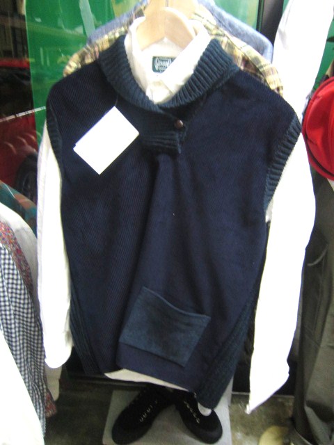BRENIRE ・・・ 在りそで無い素材・デザインMIX の秀逸VEST!★!_d0152280_23275014.jpg