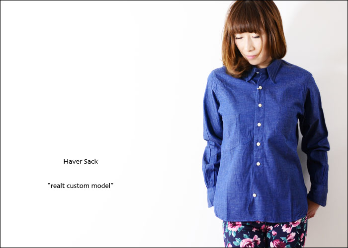 HAVERSACK×REFALT「別注」 DUNGAREE SHIRTS _f0051306_16565494.jpg