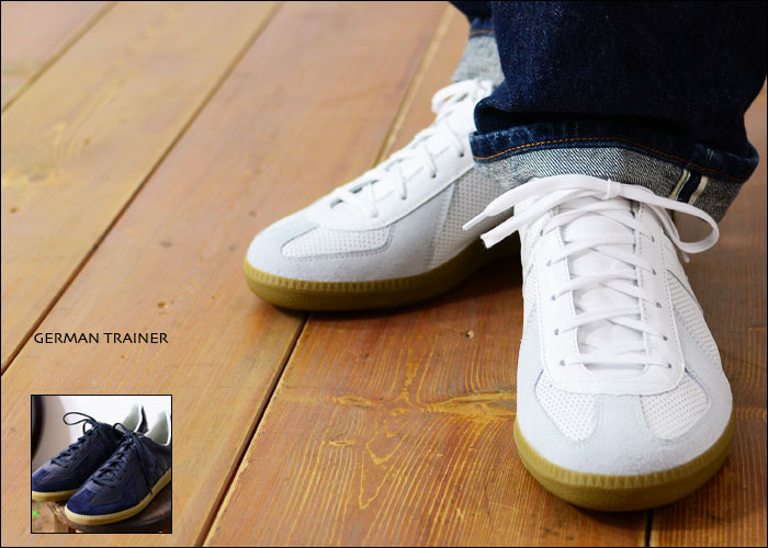 GERMAN TRAINER パンチングスニーカー _f0051306_17571133.jpg