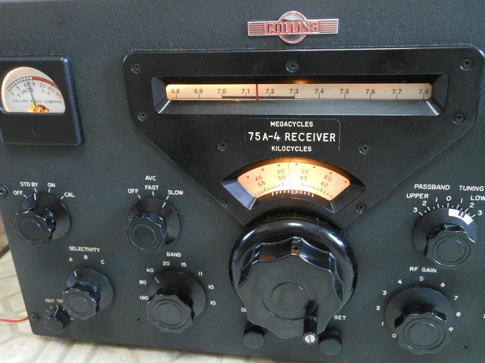 Collins 75A-4 : 真空管にゲルマトランジスタ、8mm映画にコダクローム