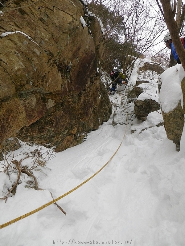 比良山・堂満岳１ルンゼ中央稜_e0178131_1827028.jpg