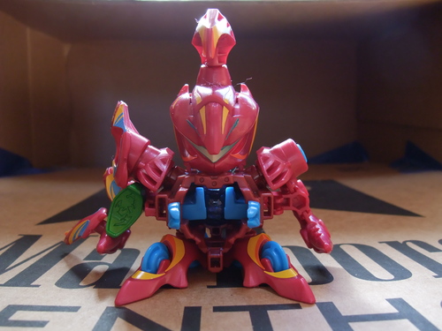 キシャッと進化！マッハ=サソード!! : クロスファイトビーダマンで遊ぼーよ