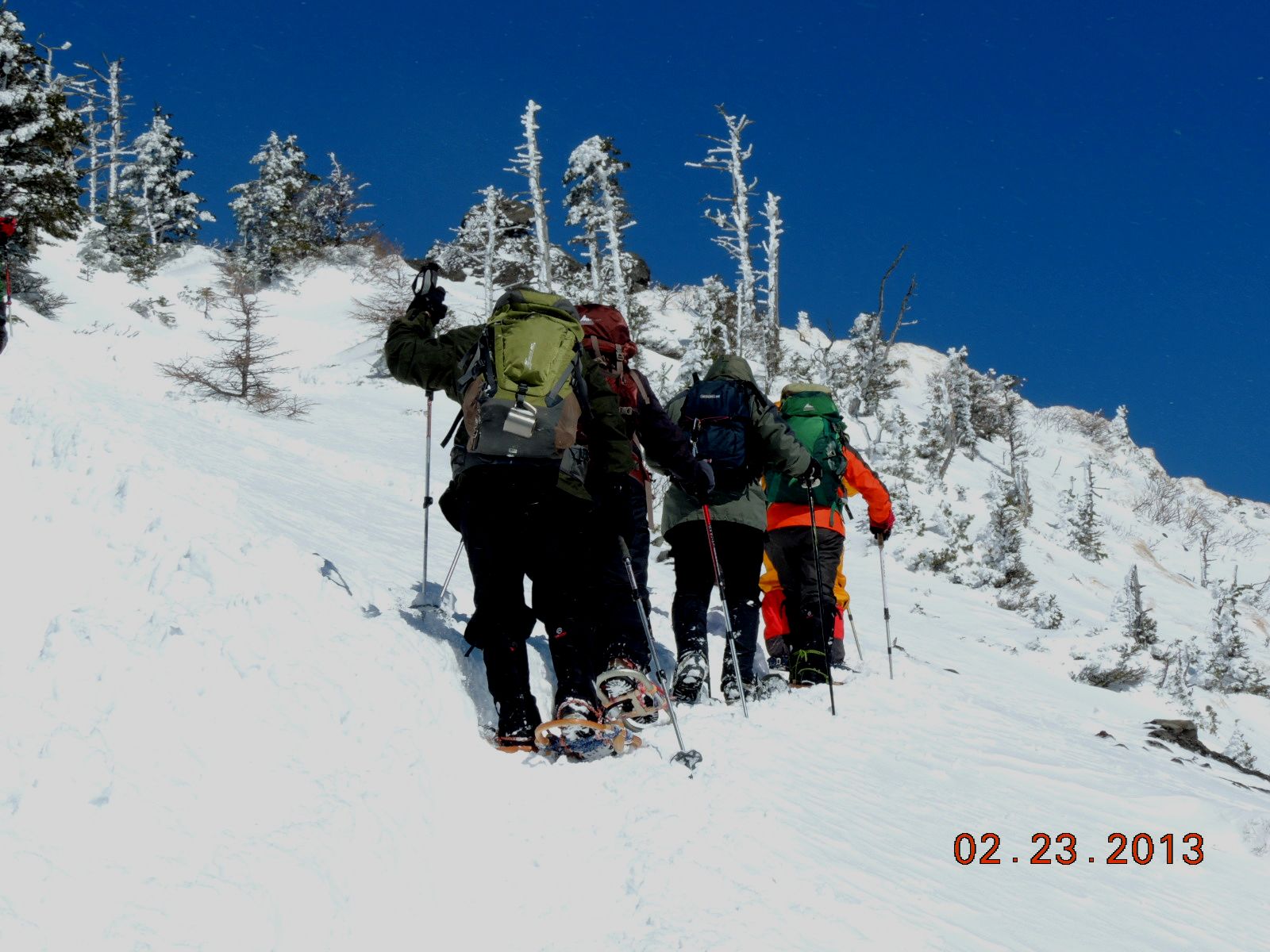 Ｎｏ．0968雪山カンジキ歩きその②　黒斑山_f0104277_216574.jpg