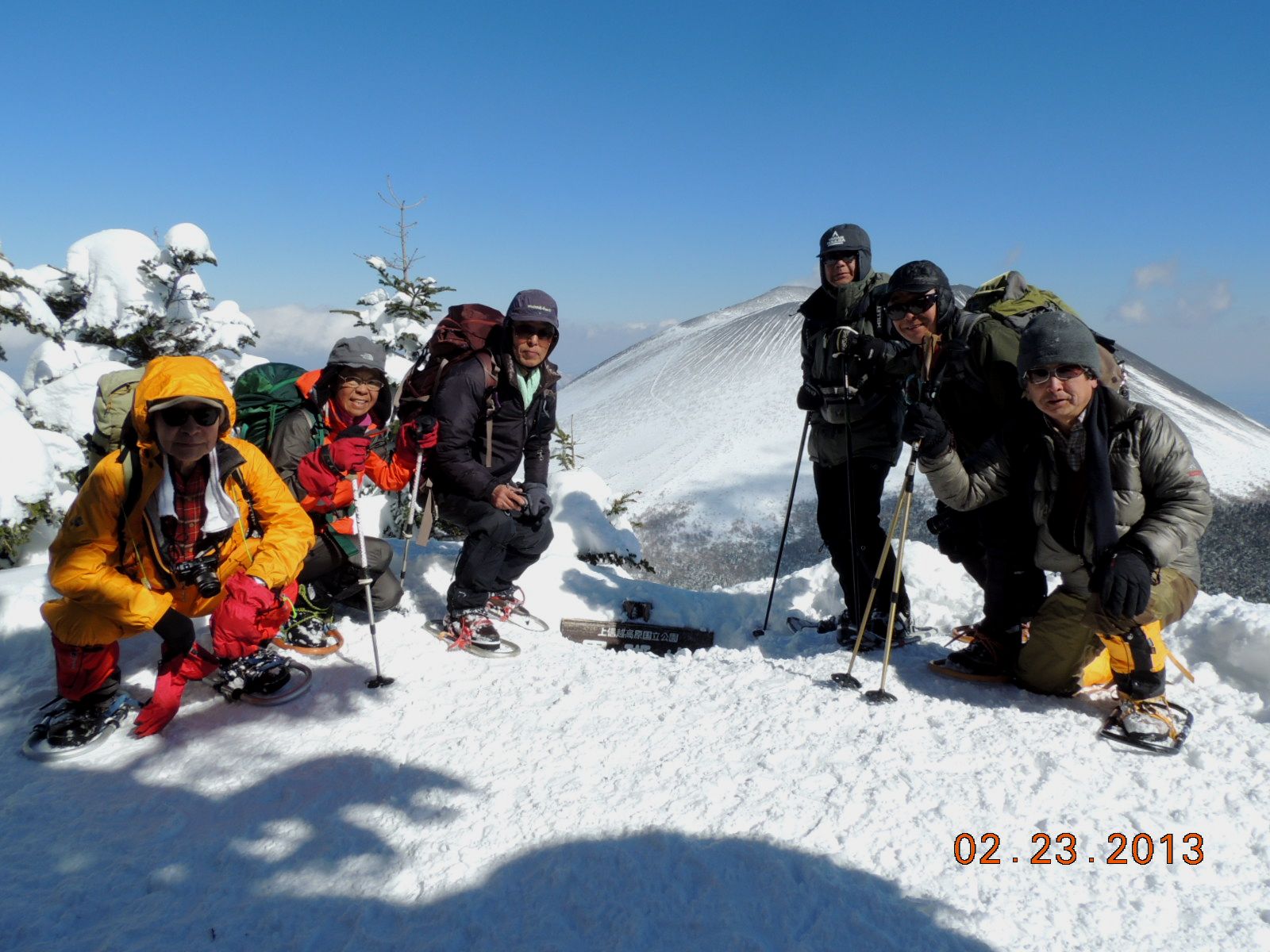 Ｎｏ．0968雪山カンジキ歩きその②　黒斑山_f0104277_722507.jpg