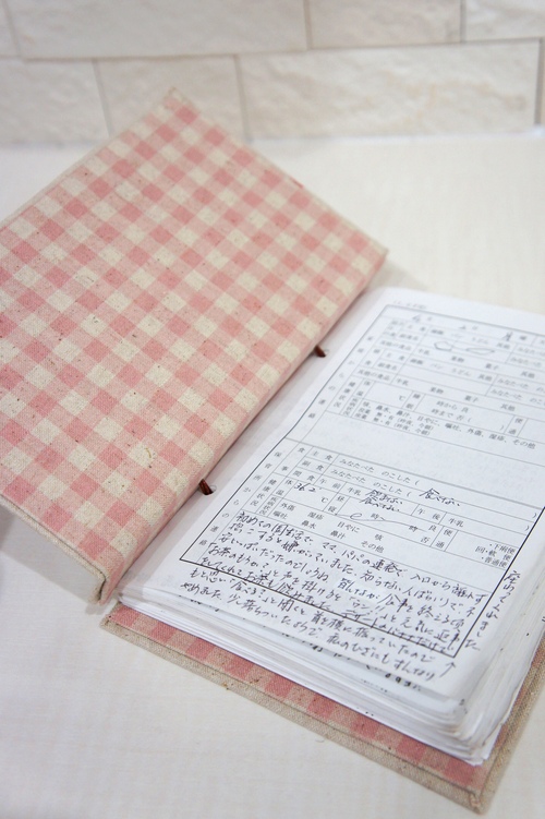 カルトナージュ 連絡帳バインダー Kao Iro Iro Note カルトナージュ 連絡帳バインダー Kao Iro Iro Note