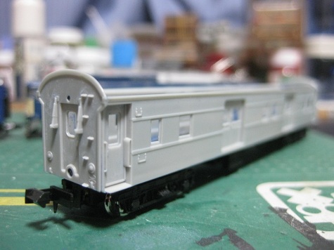 マニ37の製作(その2) : 赤い電車は白い線 マニ37の製作(その2) : 赤い電車は白い線