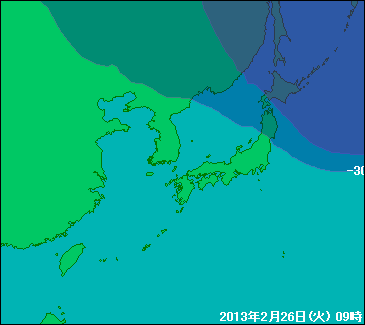 新潟県降雪量予報(2013年2月25日PM)_e0037849_2205858.png