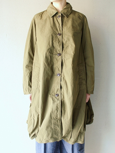 Breathed Thing　Artificial Move Coat / Olive_b0139281_1402415.jpg
