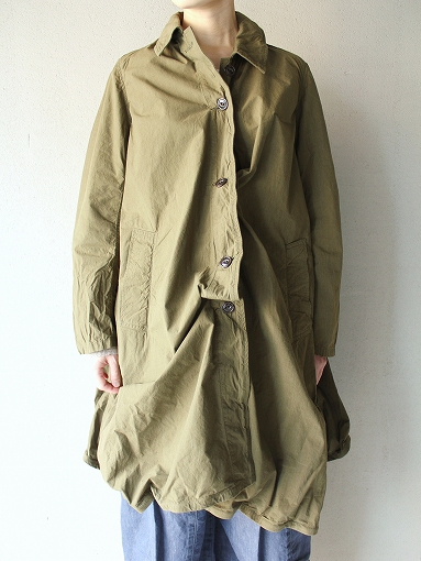 Breathed Thing　Artificial Move Coat / Olive_b0139281_1412539.jpg
