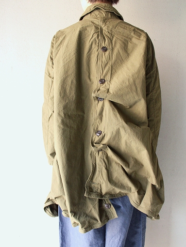 Breathed Thing　Artificial Move Coat / Olive_b0139281_1414156.jpg