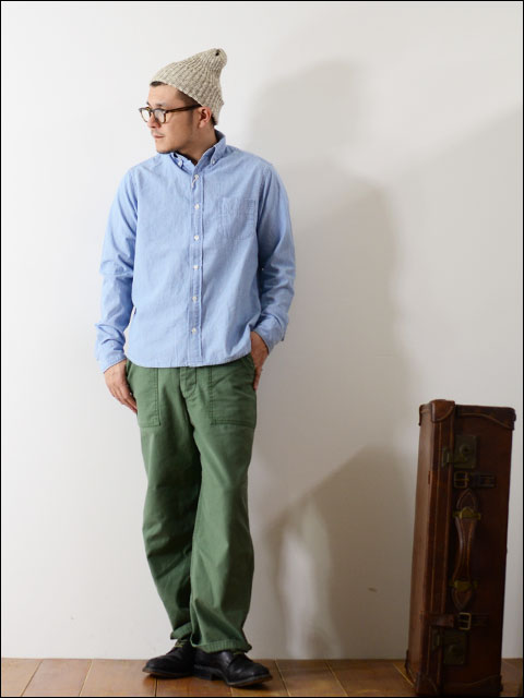 DAILY WARDROBE INDUSTRY DAILY BAKER PANTS OLIVE_f0051306_2135632.jpg