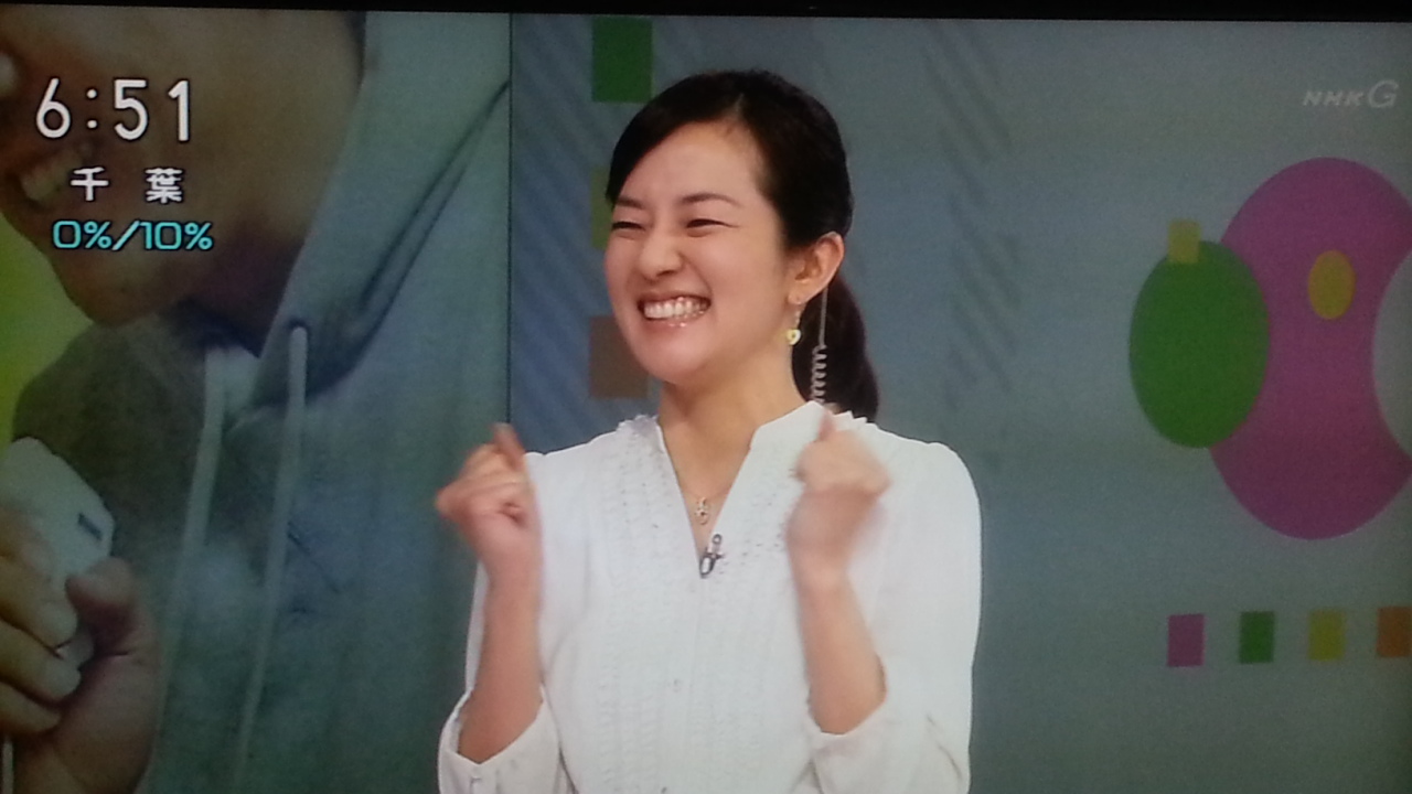 オーバーリアクション NHKおはよう日本 まちかど情報室_b0042308_23142045.jpg