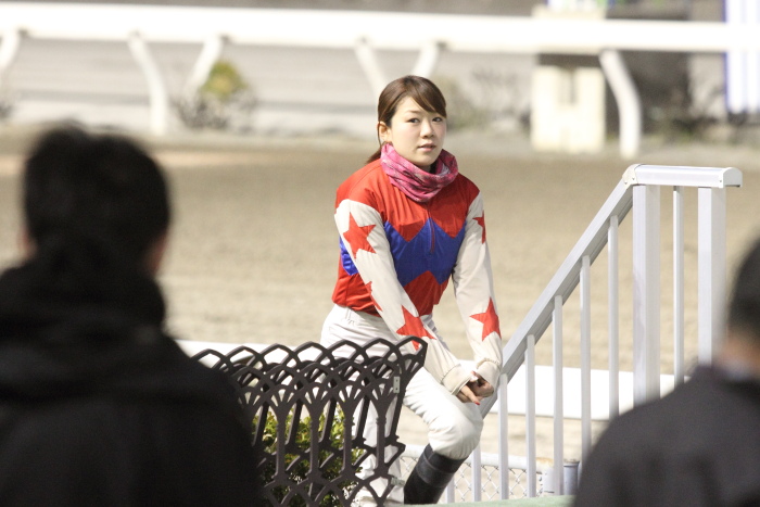 別府真衣騎手 マカオ遠征壮行式_a0077663_14112955.jpg