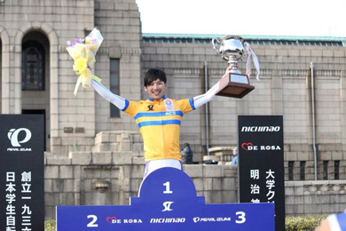 明治大学体育会自転車部・西沢倭義(にしざわ いより)選手を金栄堂サポート!_c0003493_106495.jpg