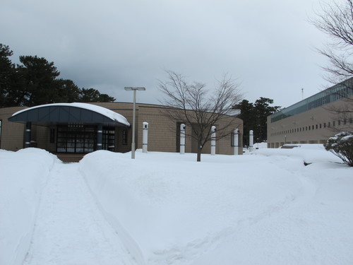 酒田市立武道館＆山形県立酒田光陵高等学校_c0075701_19525324.jpg